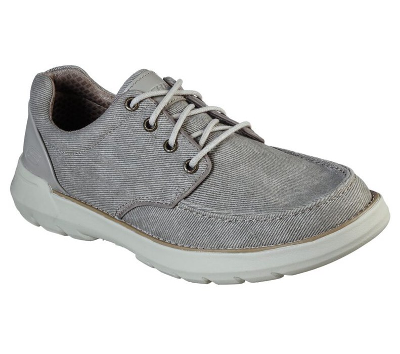 Skechers Herr Khaki Sneakers - Relaxed Fit: Doveno - Orven - Sverige (HJLZY-3548)